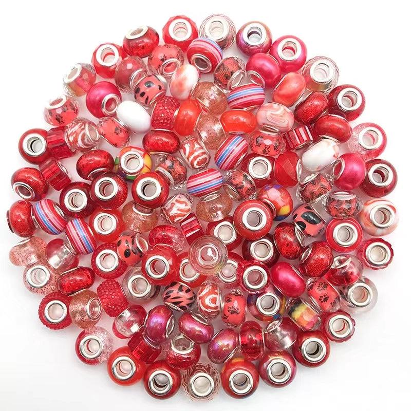 【B191】Nectar Nocturne（9*13mm）-Coloured Large Aperture Beads&Resin&Plating