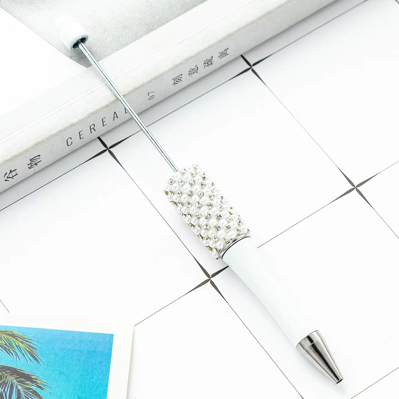 【P115】Diamond Beaded Pen