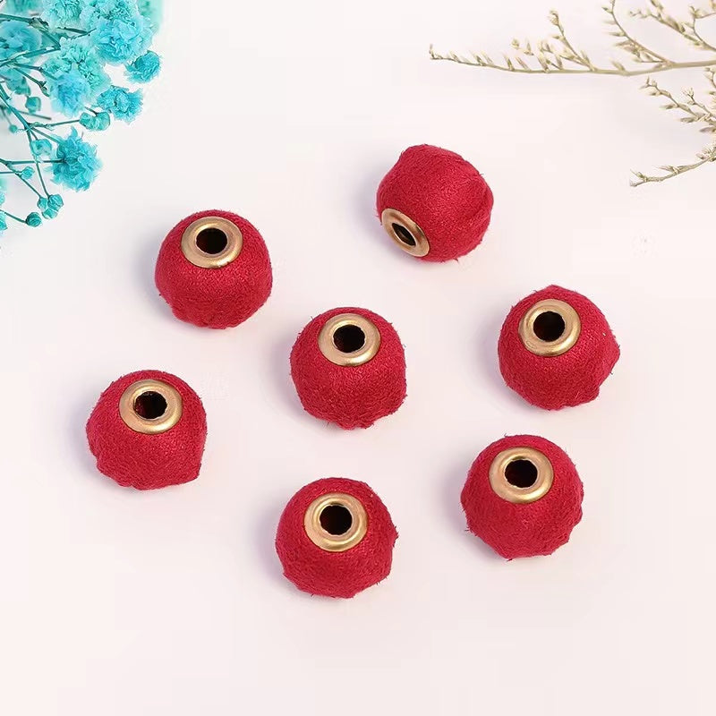 NEW【B197】Plush beads(15mm)