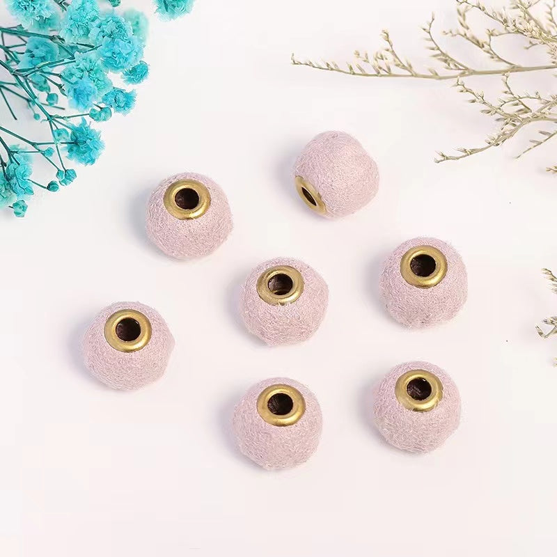 NEW【B197】Plush beads(15mm)