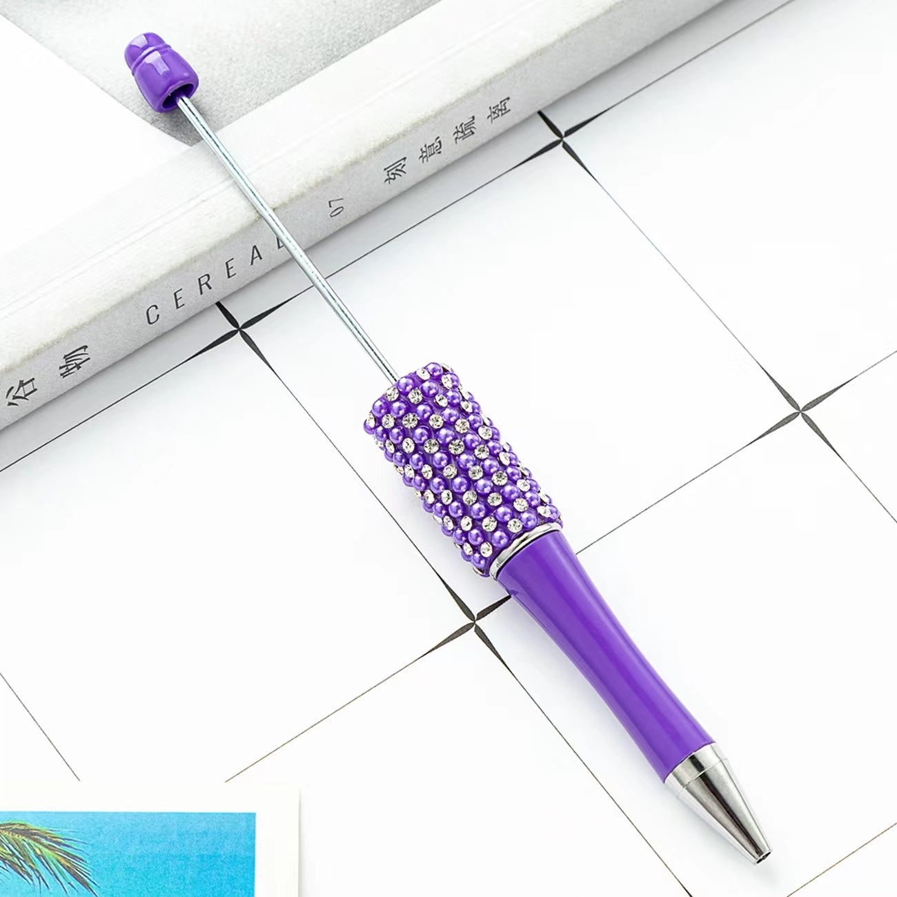 【P115】Diamond Beaded Pen