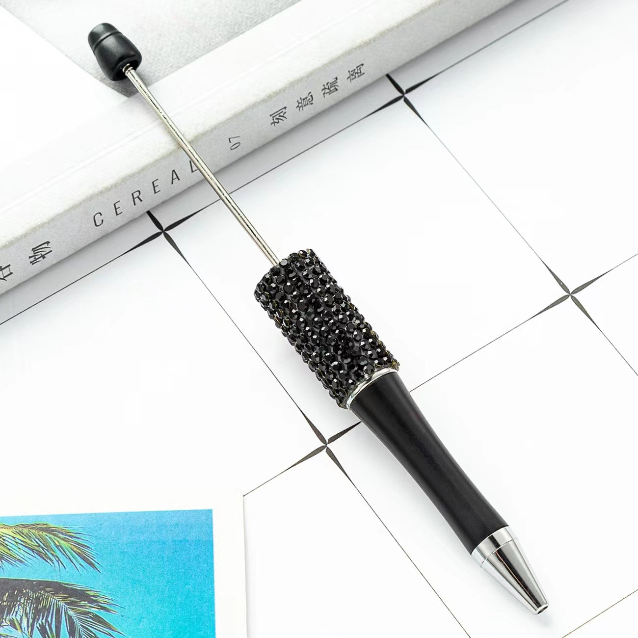 【P115】Diamond Beaded Pen