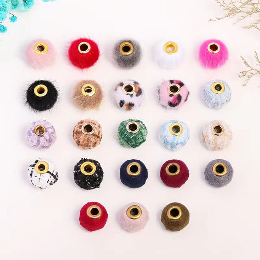 NEW【B197】Plush beads(15mm)