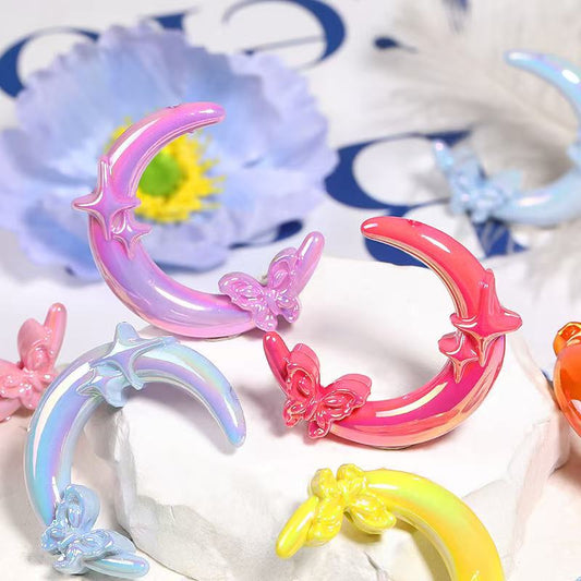 NEW【B297】Star Moon Butterfly Beads