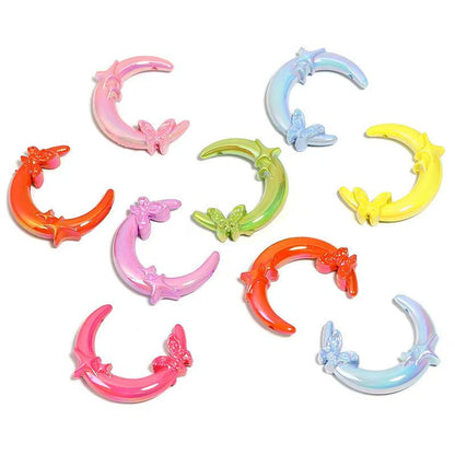 NEW【B297】Star Moon Butterfly Beads