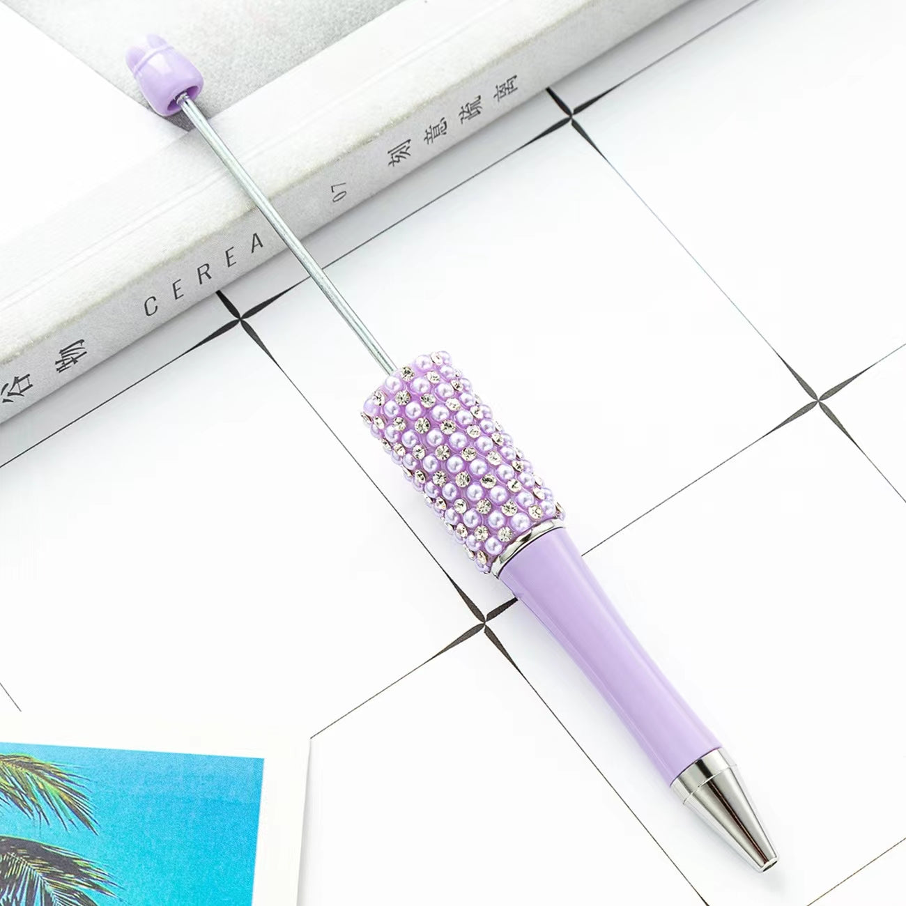 【P115】Diamond Beaded Pen