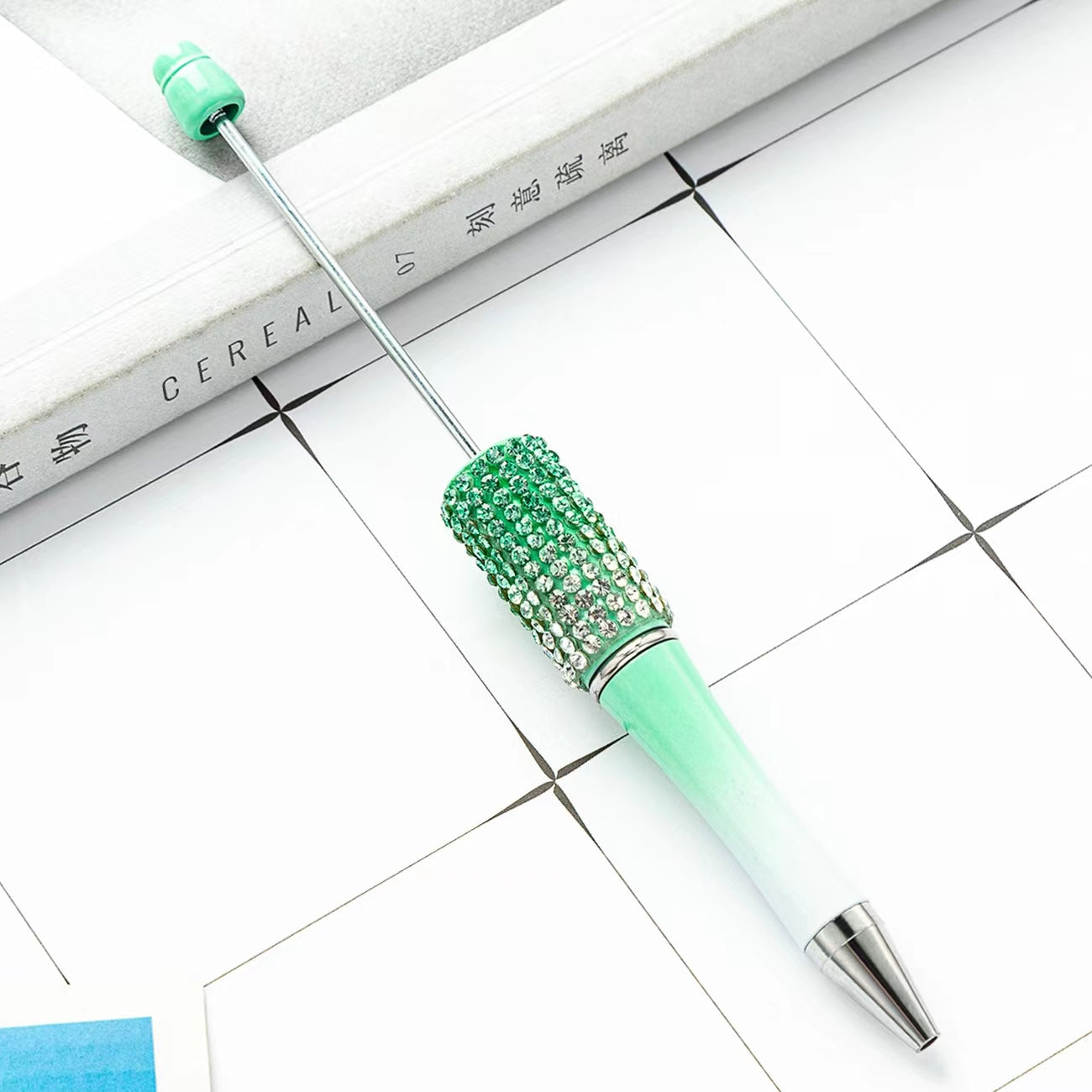 【P115】Diamond Beaded Pen