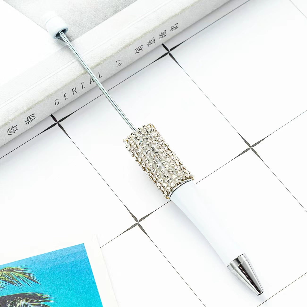 【P115】Diamond Beaded Pen