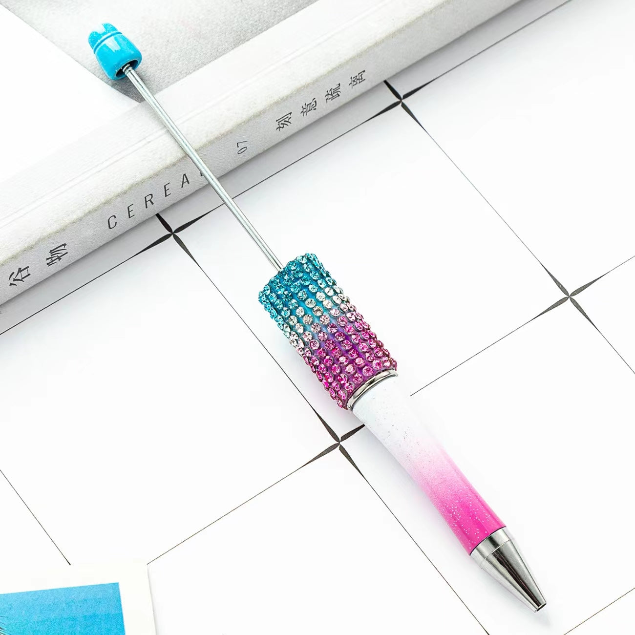 【P115】Diamond Beaded Pen