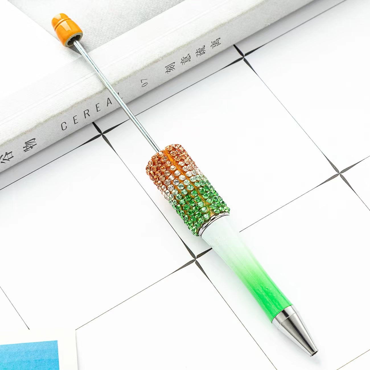 【P115】Diamond Beaded Pen