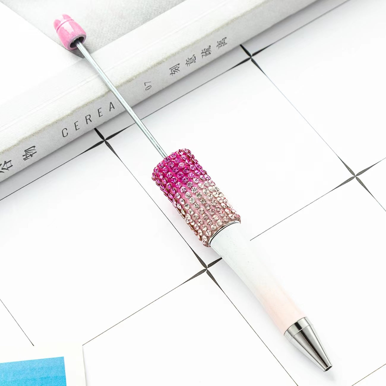 【P115】Diamond Beaded Pen