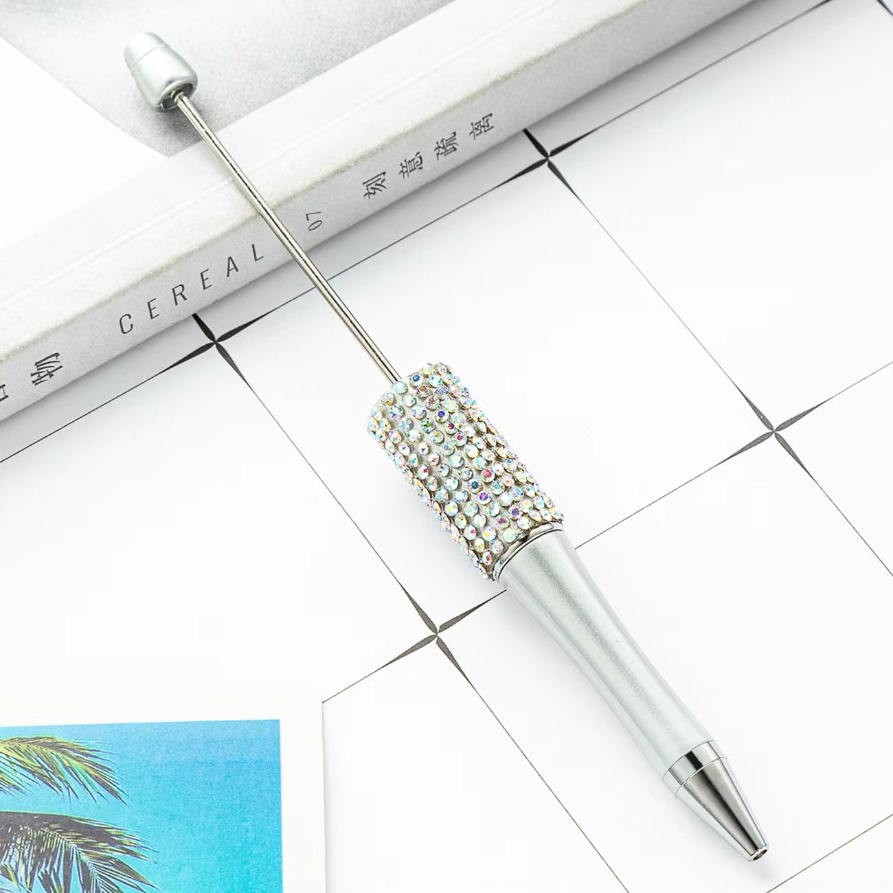 【P115】Diamond Beaded Pen