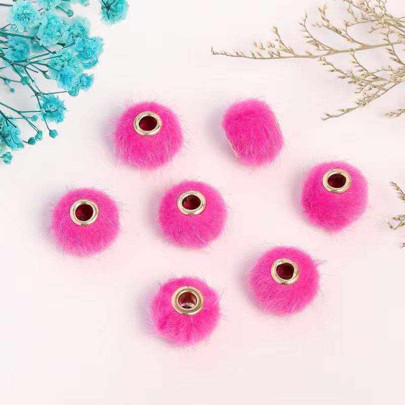 NEW【B197】Plush beads(15mm)