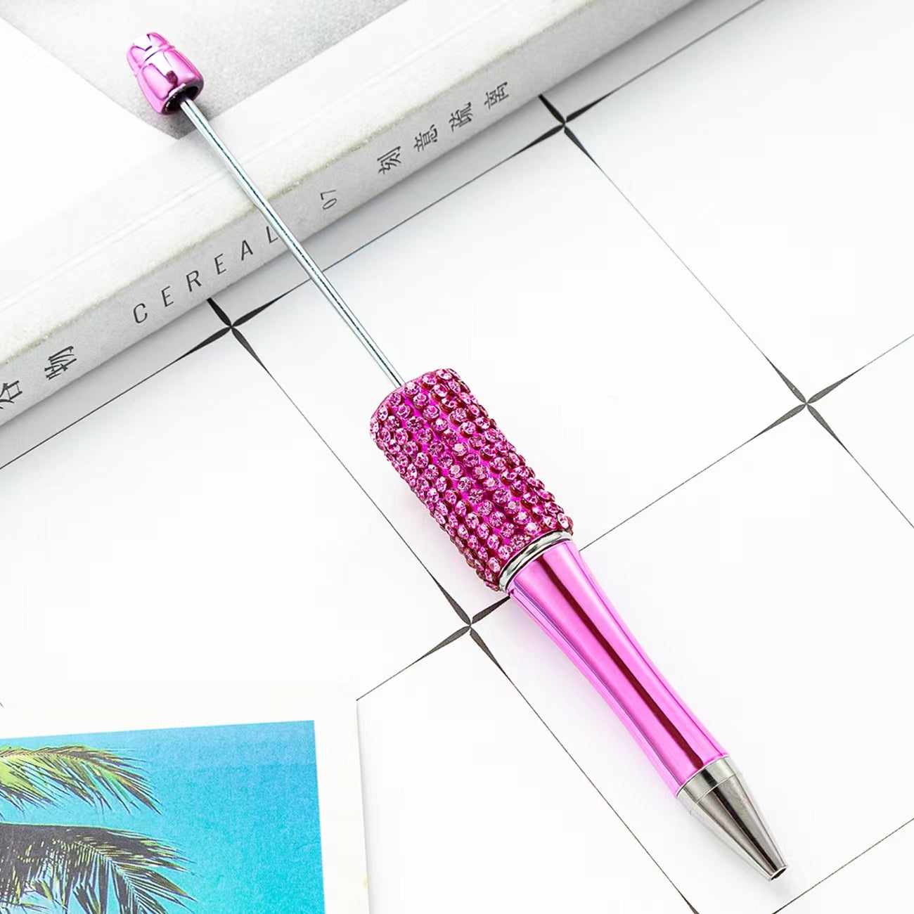 【P115】Diamond Beaded Pen