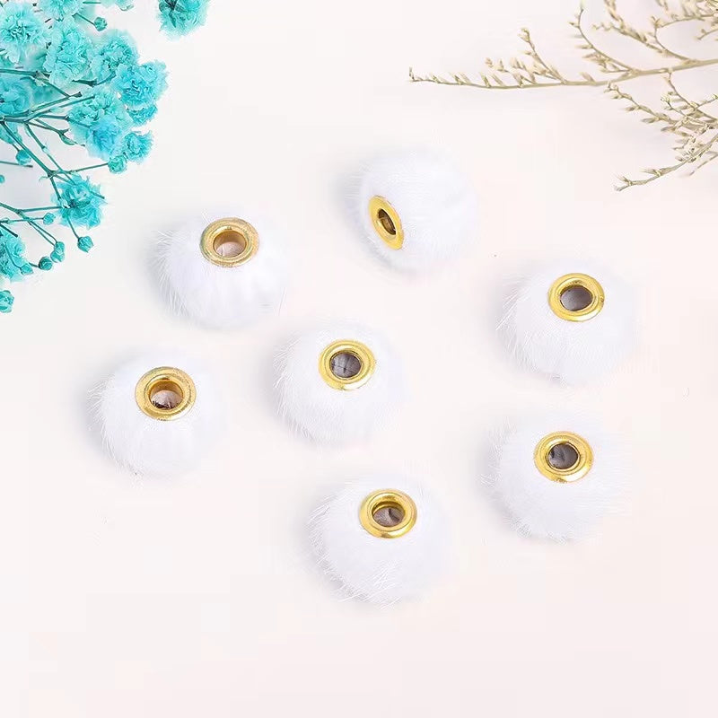 NEW【B197】Plush beads(15mm)