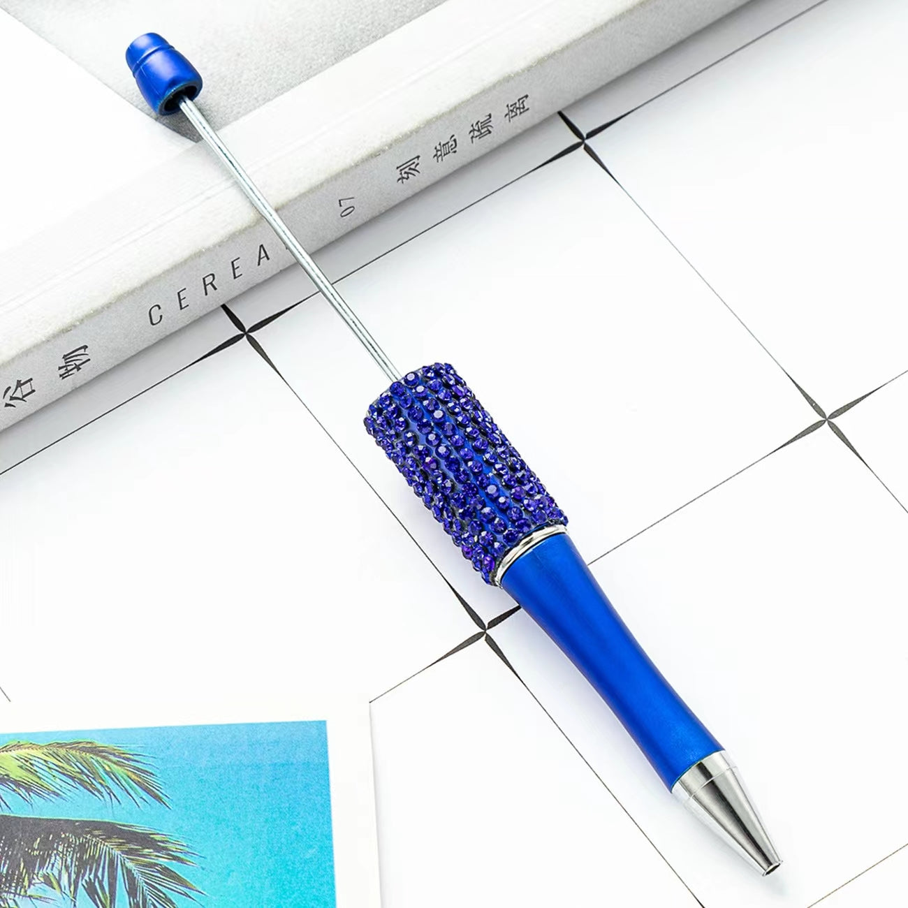 【P115】Diamond Beaded Pen