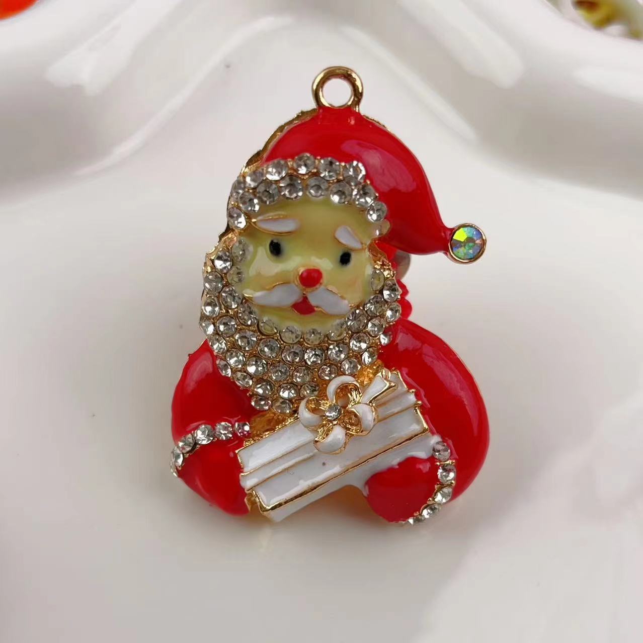 NEW【B237】Santa Claus beads