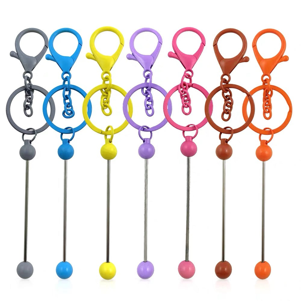 【D311】DIY Colourful Beaded Keychain