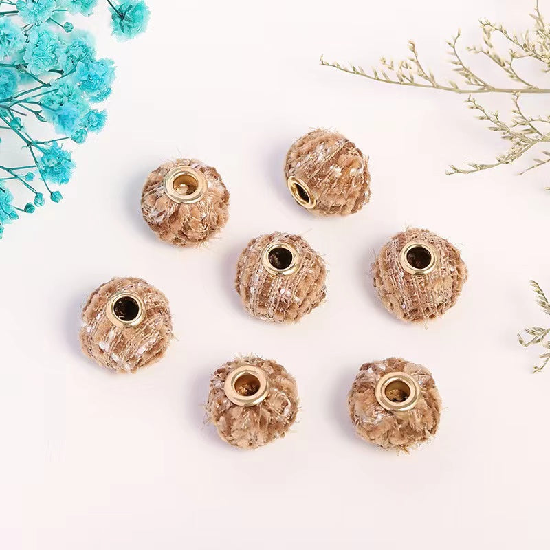 NEW【B197】Plush beads(15mm)