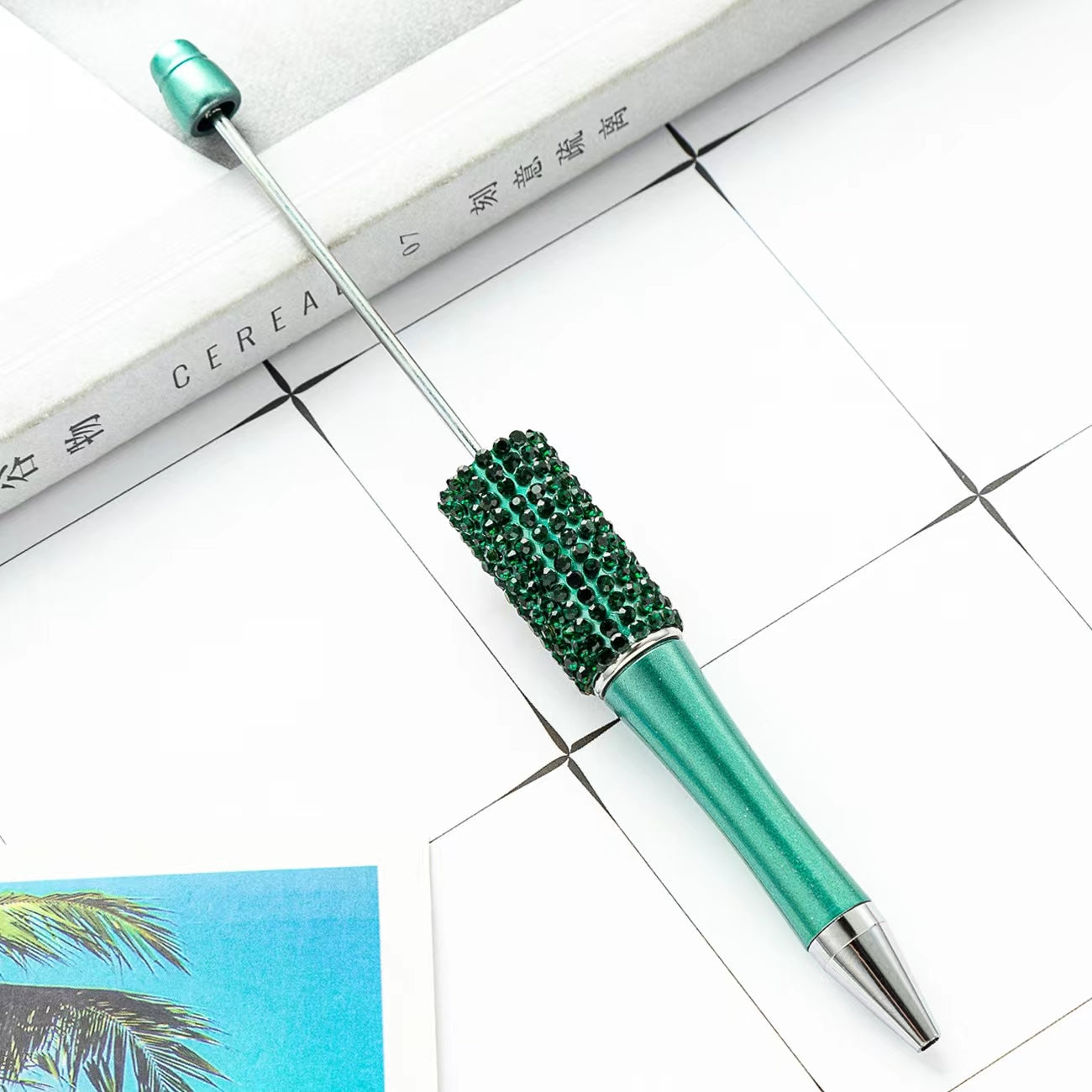 【P115】Diamond Beaded Pen