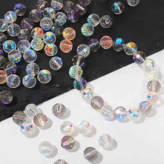 【C214】Celestial Serendipity（10mm）-Aurora Borealis Crystal Beads